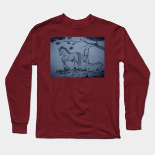 Lovely Animal Dosti Long Sleeve T-Shirt